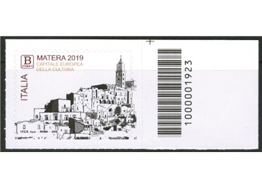 ITALIA 2019 Matera Capitale della Cultura CB 1923 asd