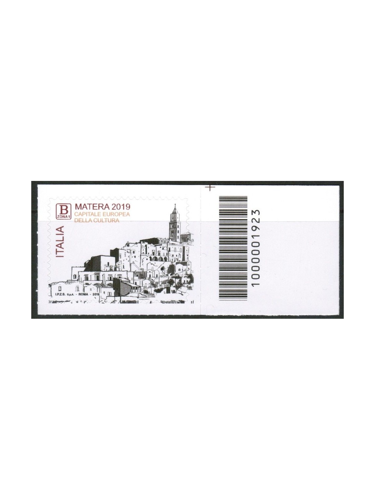 ITALY 2019 Matera Capital of Culture CB 1923 asd