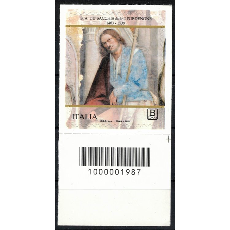 ITALY 2019 Giovanni Antonio de' Sacchis CB 1987 aid