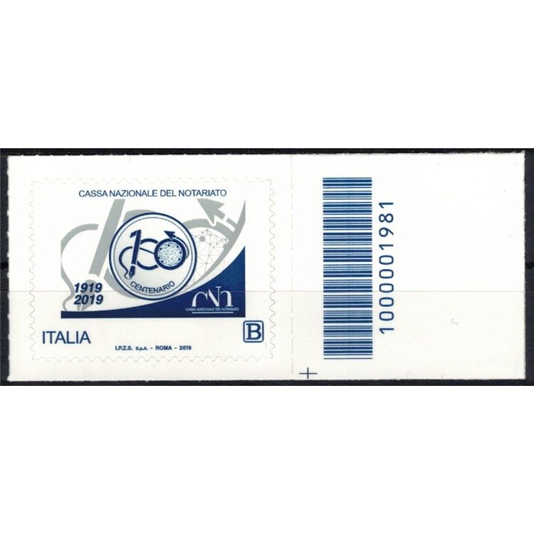 ITALIA 2019 Cassa Nazionale del Notariato CB 1981 aid