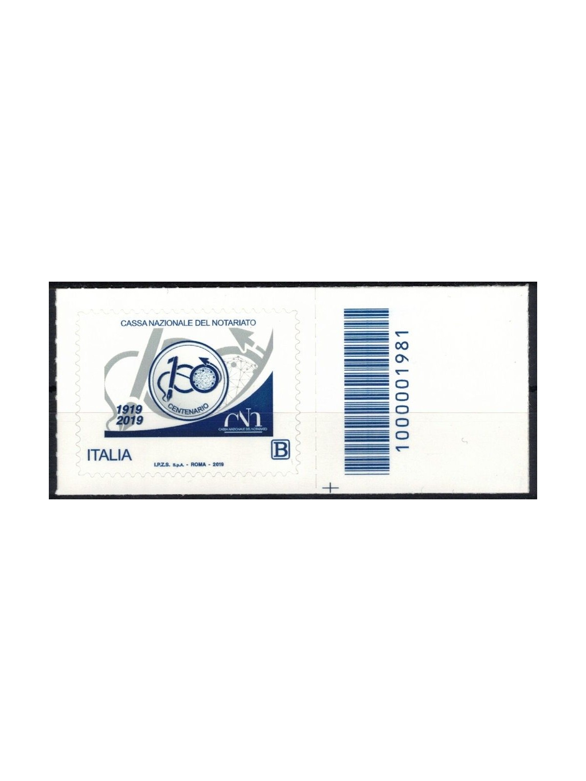 ITALY 2019 National Notary Fund CB 1981 aid