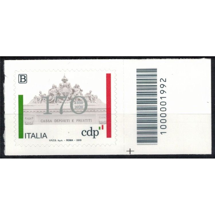 ITALY 2019 Cassa Depositi e Prestiti CB 1992 aid