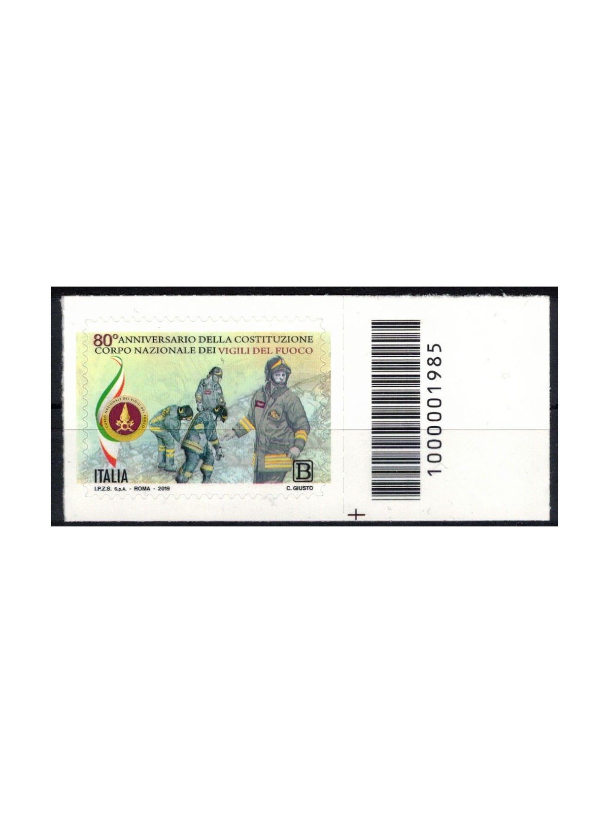 ITALIA 2019 Vigili del Fuoco CB 1985 aid