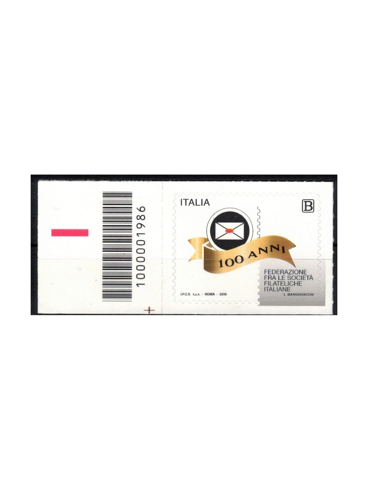 ITALY 2019 Italian Philatelic Societies CB 1986 ais