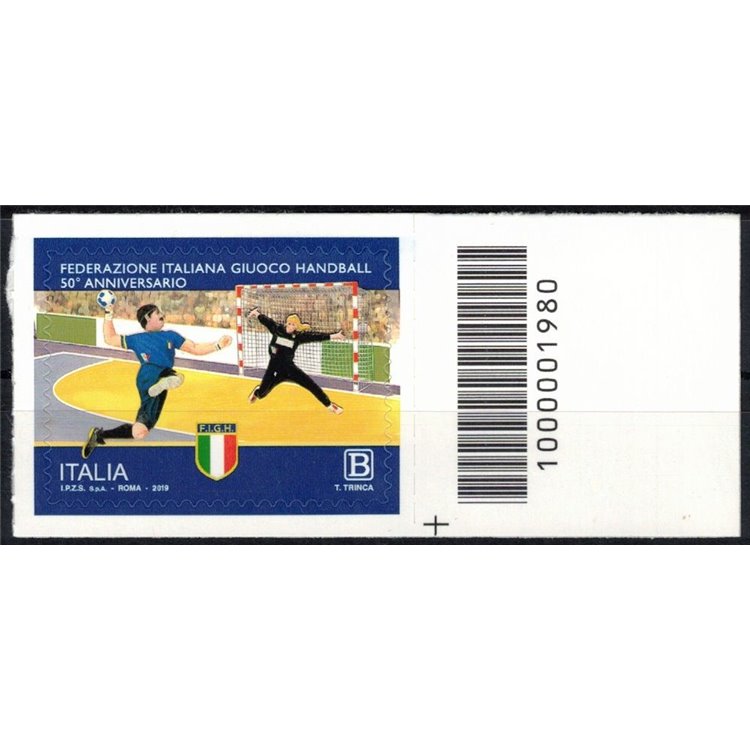 ITALY 2019 Handball Federation CB 1980 aid