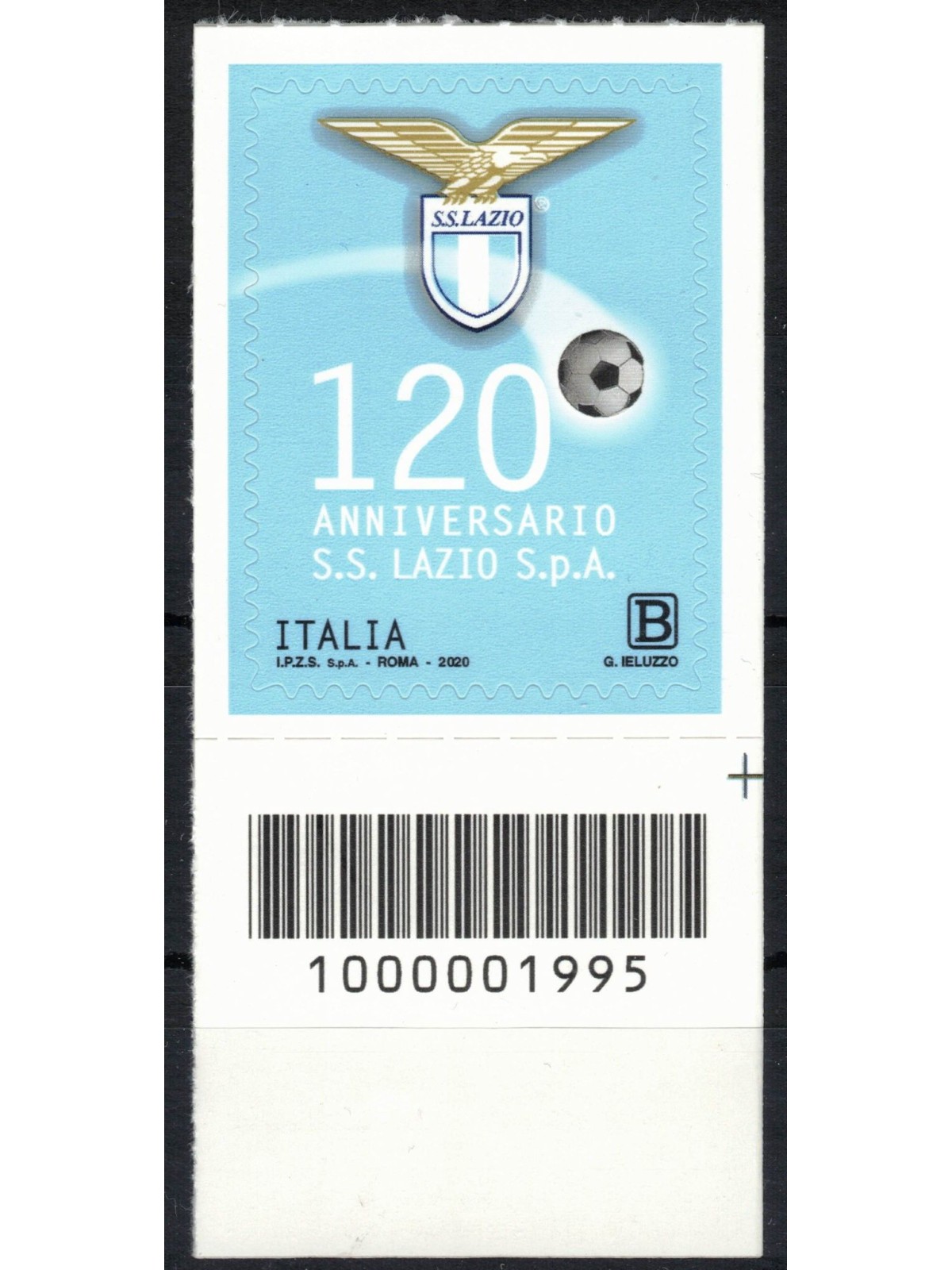 ITALY 2020 Anniversary Lazio CB 1995 aid