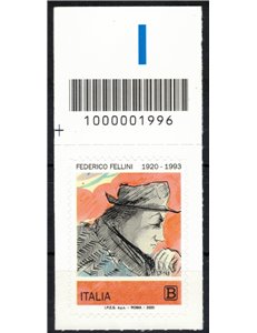 ITALY 2020 Federico Fellini CB 1996 ass
