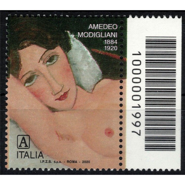 ITALY 2020 Amedeo Modigliani CB 1997 dx