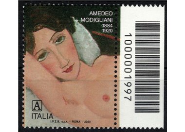 ITALY 2020 Amedeo Modigliani CB 1997 dx