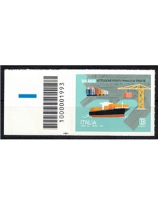 ITALY 2019 Free Port of Trieste CB 1993 ais