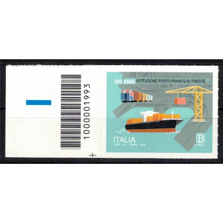 ITALY 2019 Free Port of Trieste CB 1993 ais