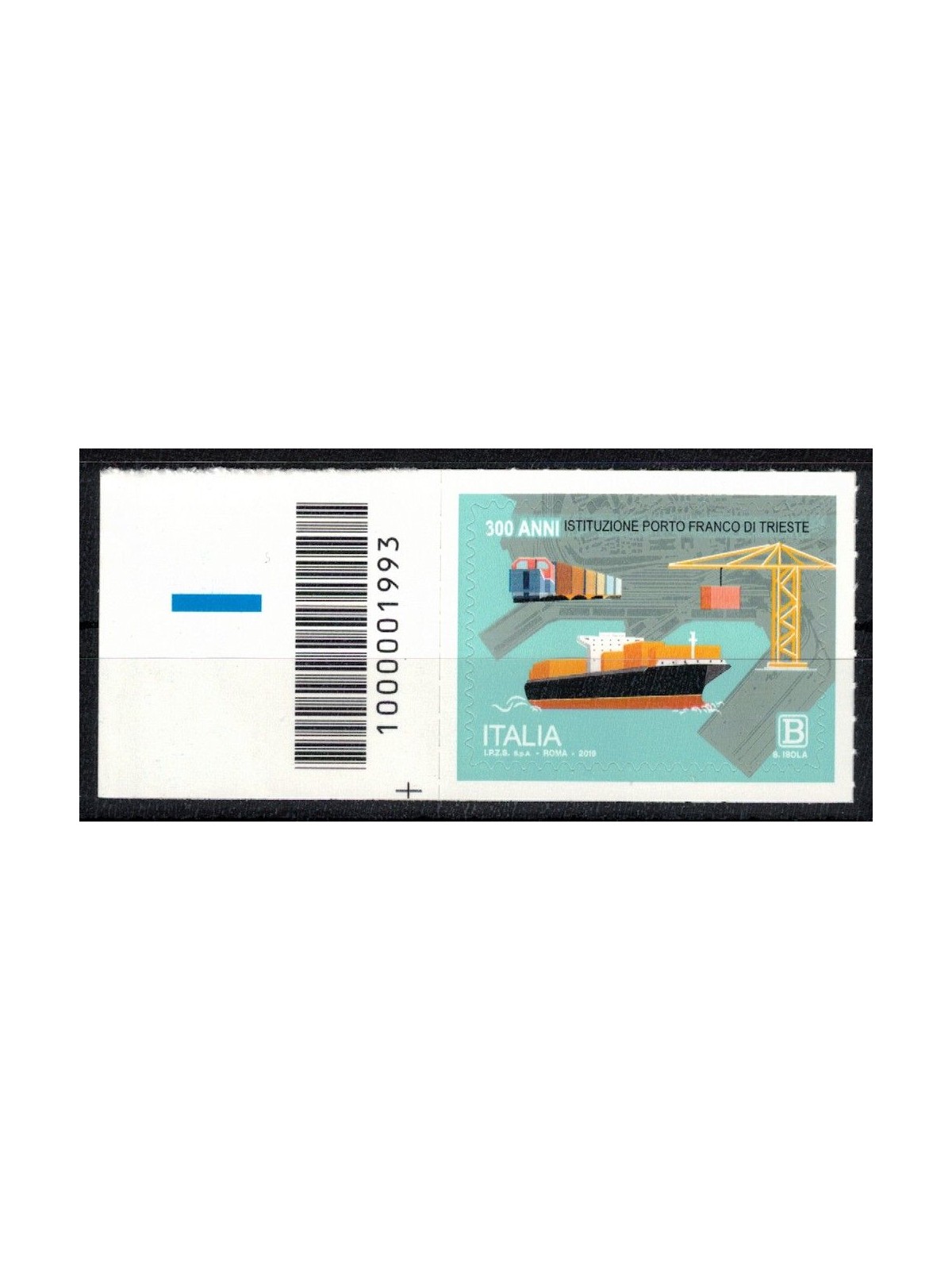 ITALY 2019 Free Port of Trieste CB 1993 ais