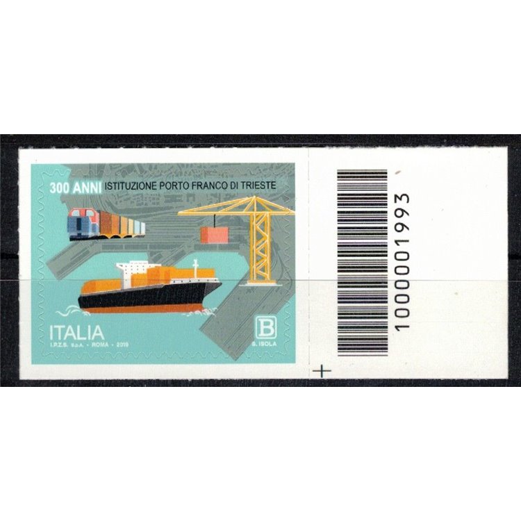 ITALY 2019 Free Port of Trieste CB 1993 aid
