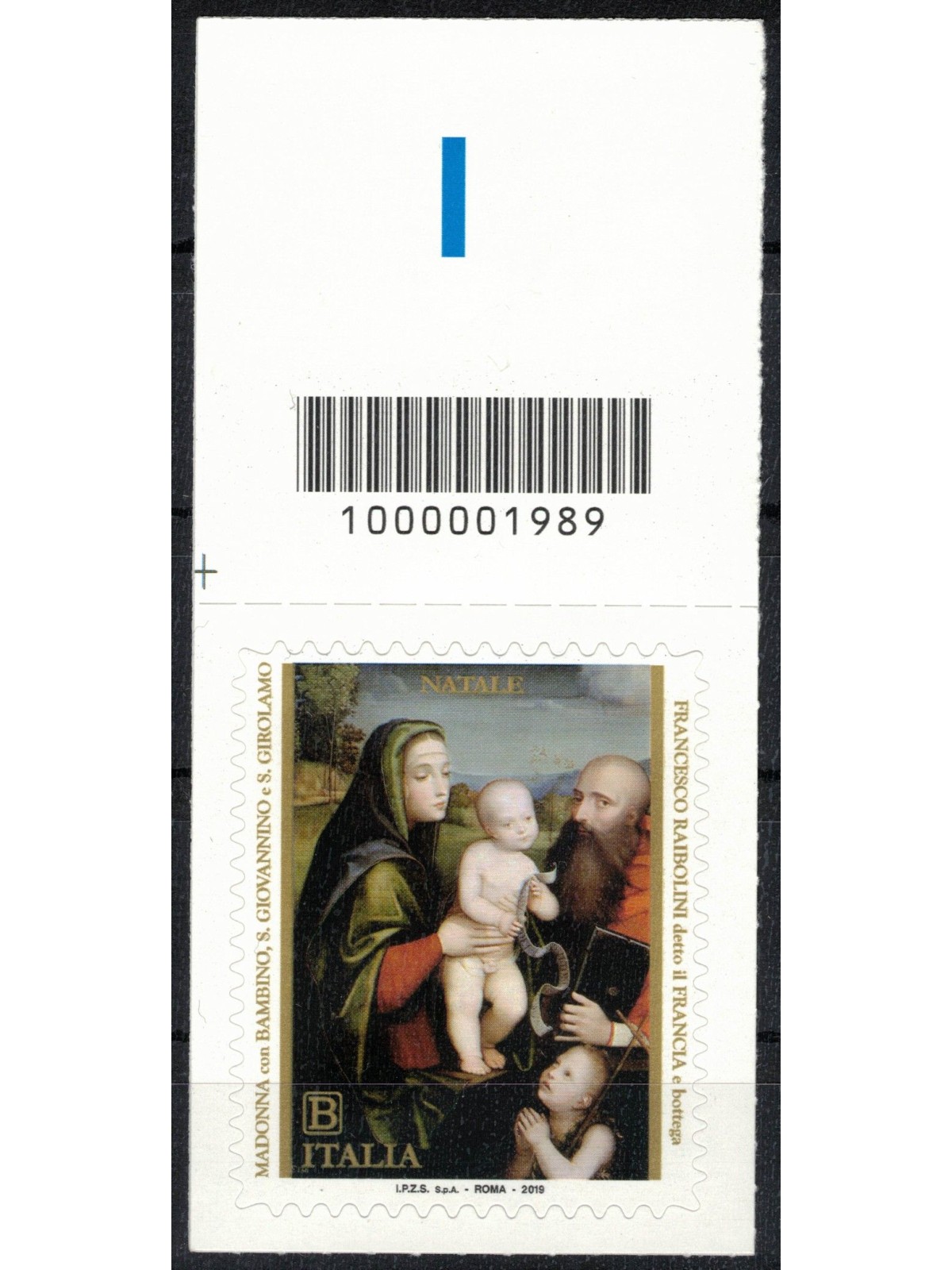 ITALY 2019 Religious Christmas CB 1989 ass