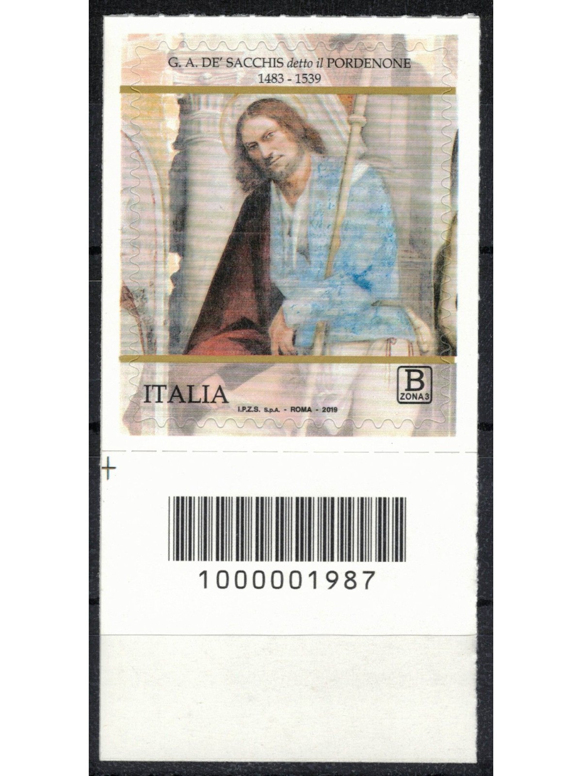 ITALIA 2019 Giovanni Antonio de' Sacchis CB 1987 ais