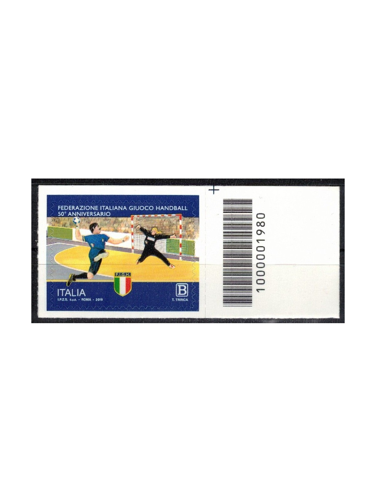 ITALY 2019 Handball Federation CB 1980 asd