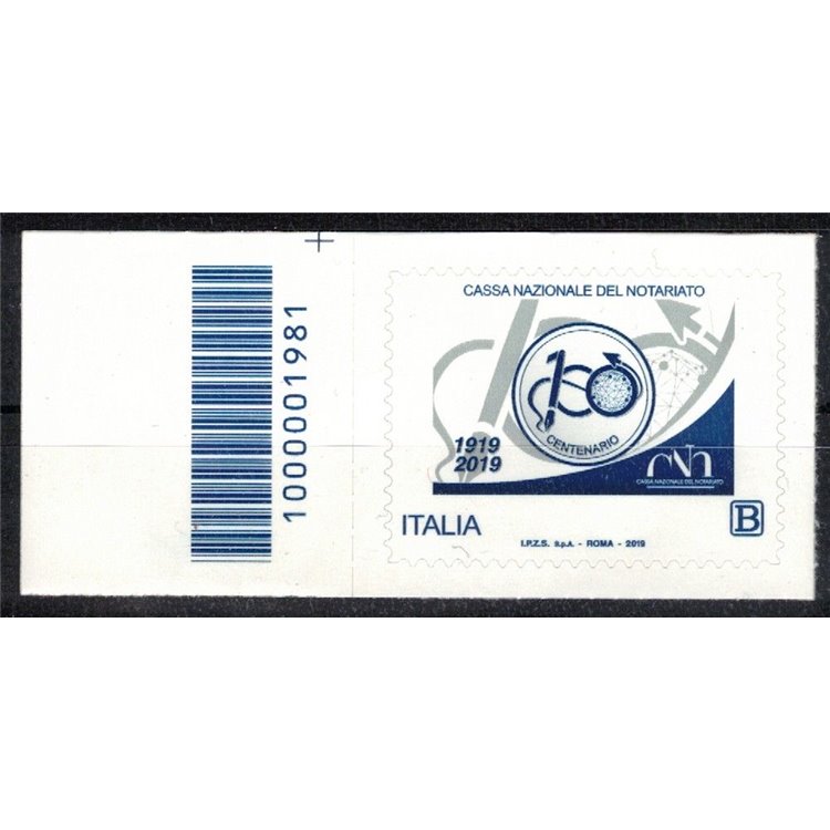 ITALY 2019 National Notary Fund CB 1981 ass