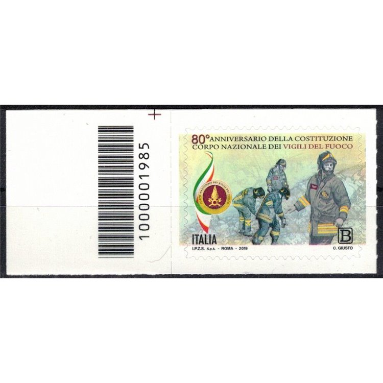 ITALY 2019 Fire Brigade CB 1985 ass