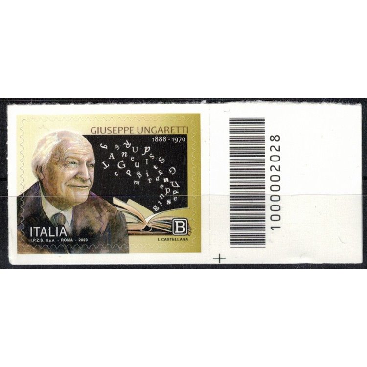 ITALIA 2020 Giuseppe Ungaretti CB 2028 aid