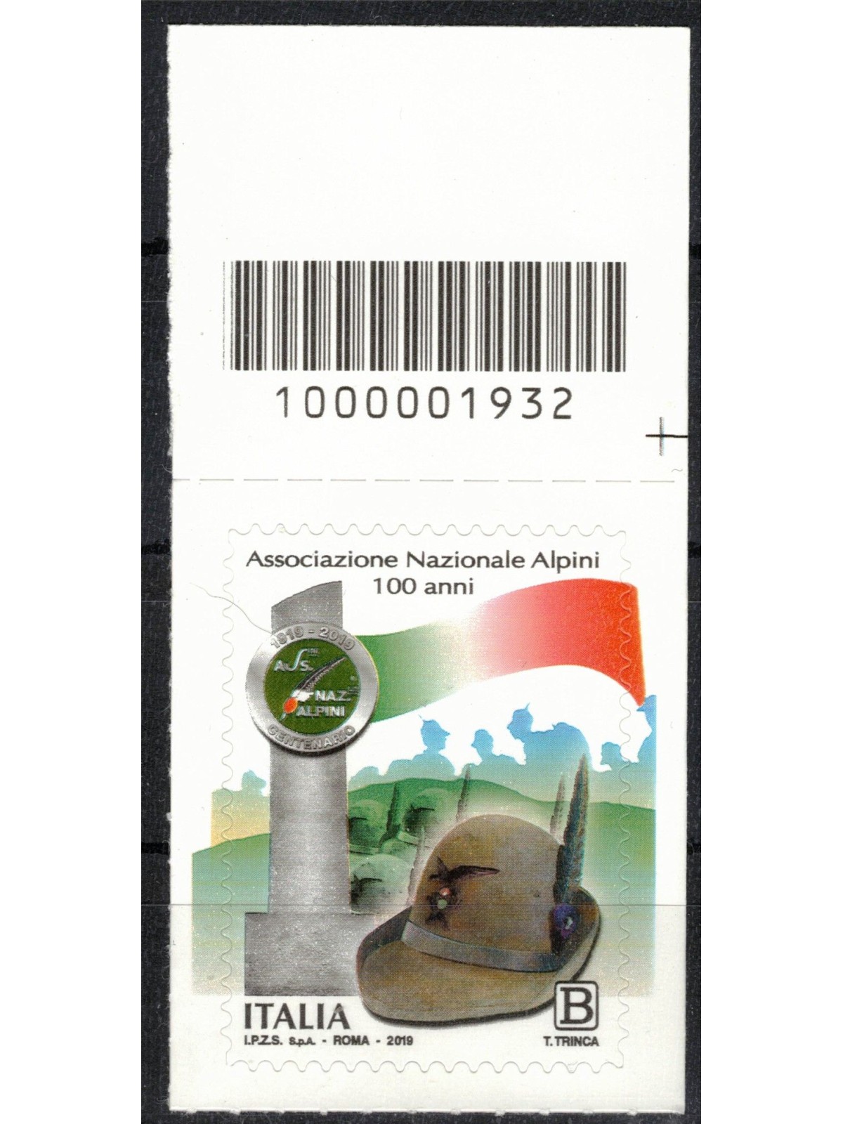 ITALY 2019 National Alpine Association CB 1932 asd
