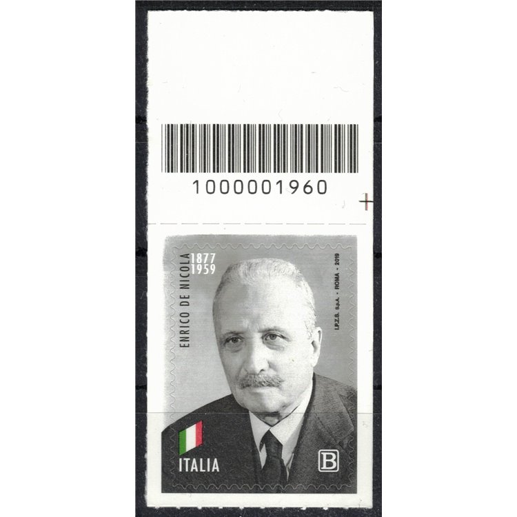 ITALY 2019 Enrico De Nicola CB 1960 asd