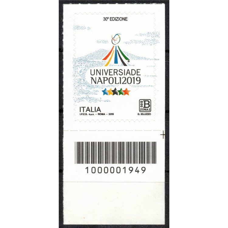 ITALY 2019 Universiade CB 1949 aid