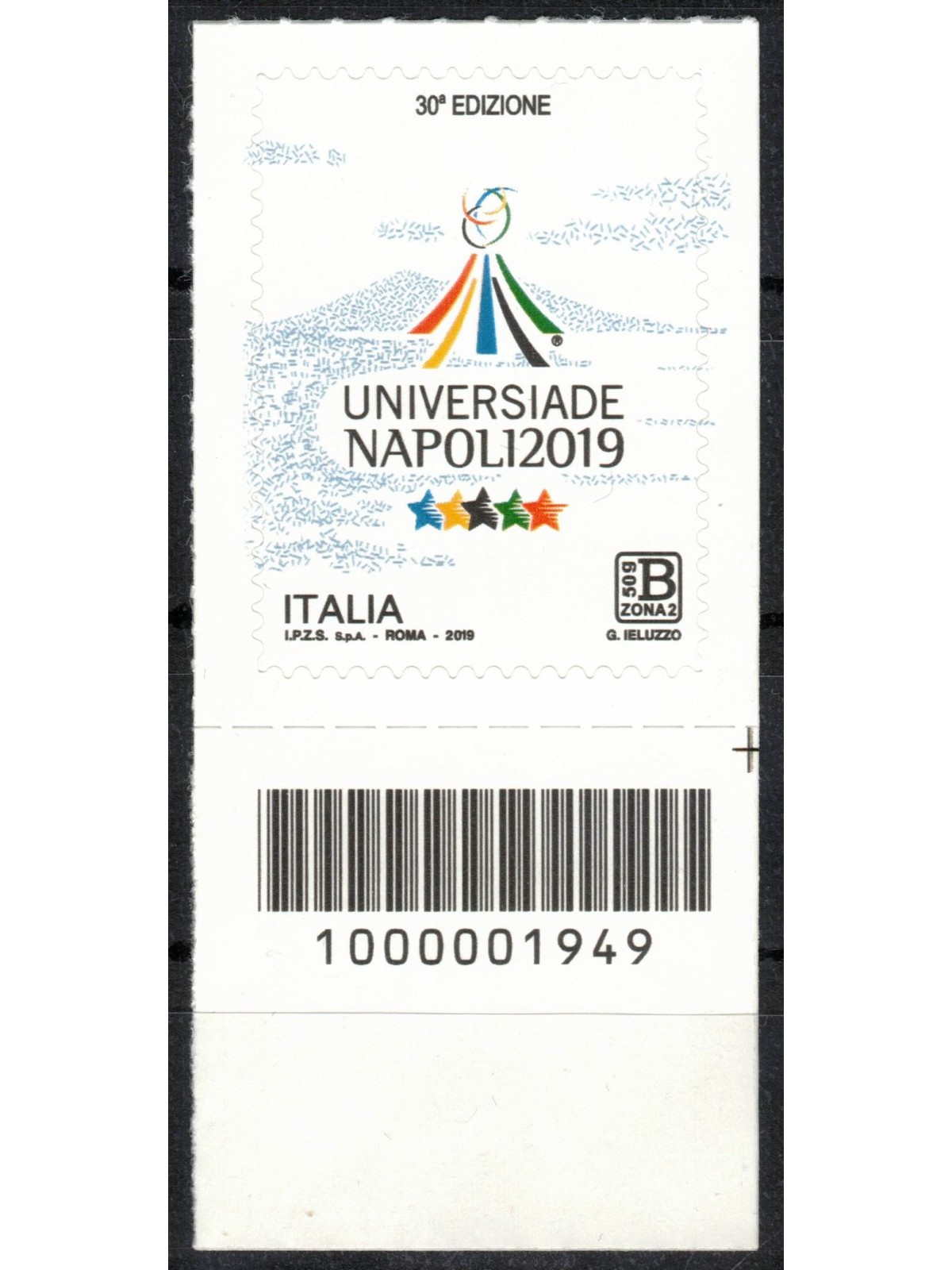 ITALY 2019 Universiade CB 1949 aid