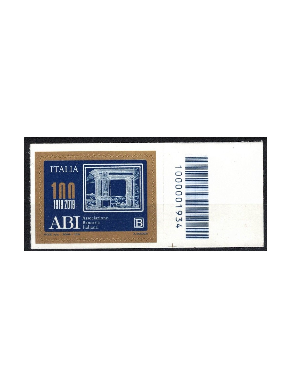 ITALY 2019 Italian Banking Association CB 1934 aid