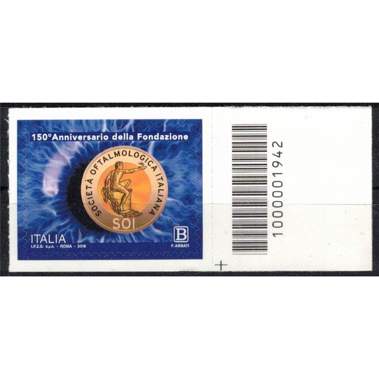 ITALY 2019 Ophthalmological Society CB 1942 aid