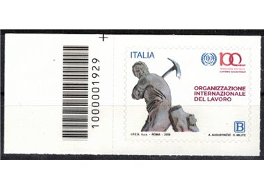 ITALY 2019 International Labour Organization CB 1929 ass