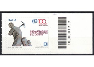 ITALY 2019 International Labour Organization CB 1929 asd