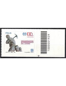 ITALY 2019 International Labour Organization CB 1929 aid