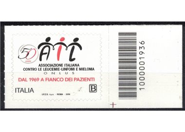 ITALY 2019 Fiftieth Anniversary AIL CB 1936 aid