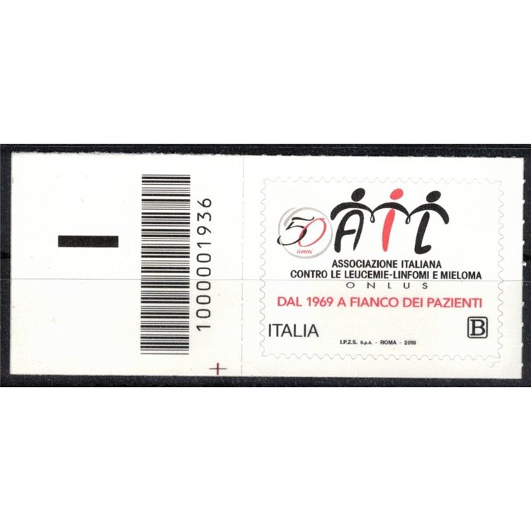 ITALY 2019 Fiftieth Anniversary AIL CB 1936 ais