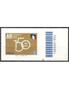 ITALY 2019 Italian Publishers Association CB 1954 aid
