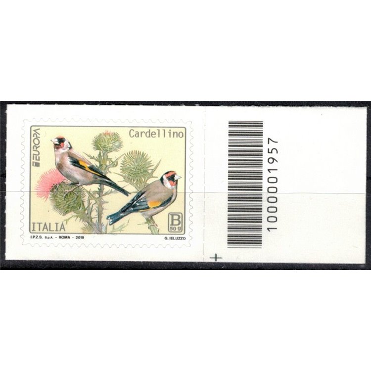 ITALIA 2019 Europa (Cardellino) CB 1957 aid