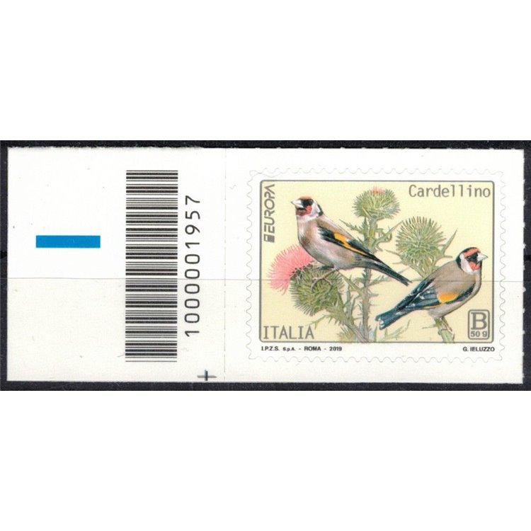 ITALY 2019 Europe (Goldfinch) CB 1957 ais