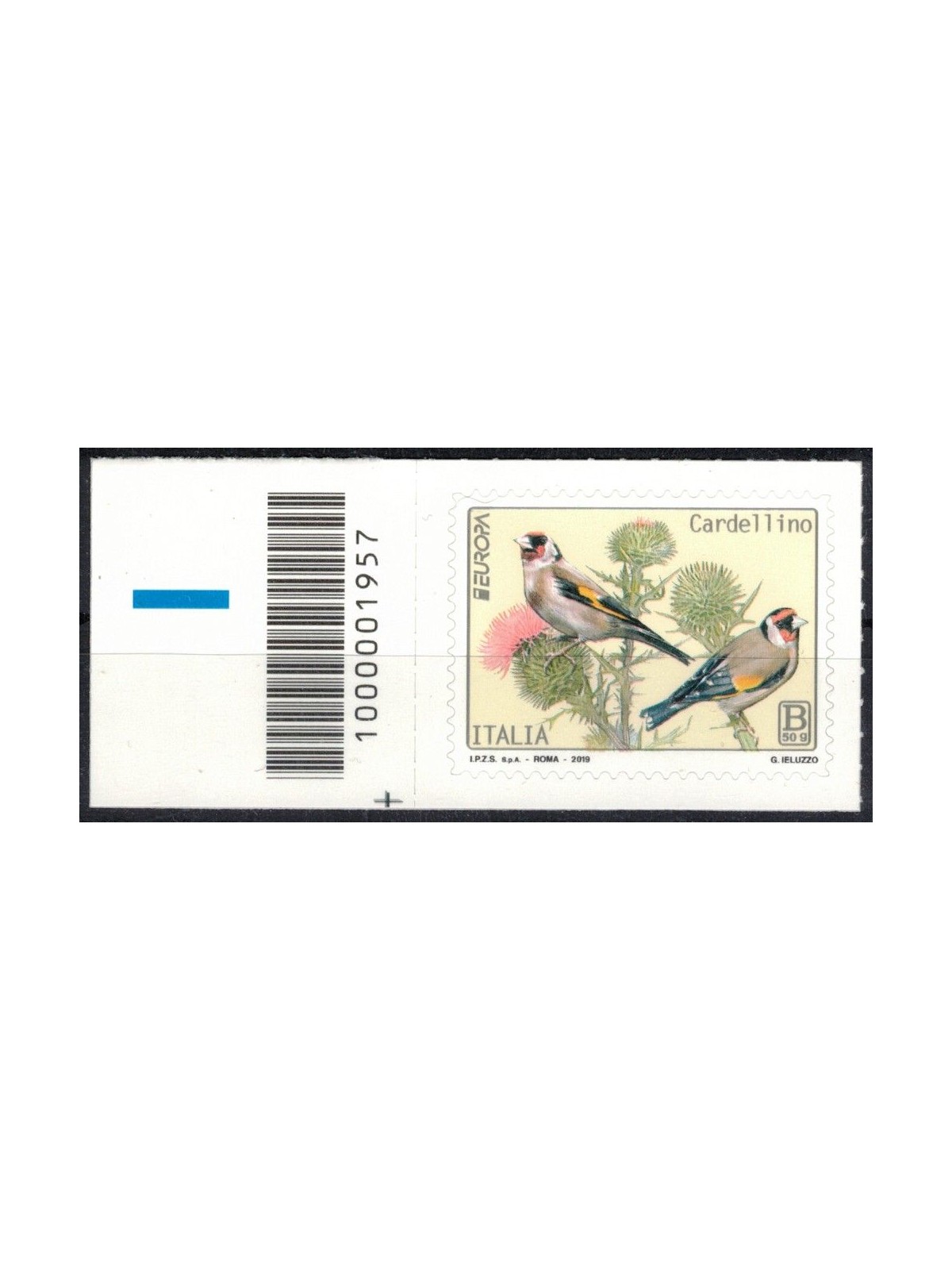 ITALY 2019 Europe (Goldfinch) CB 1957 ais