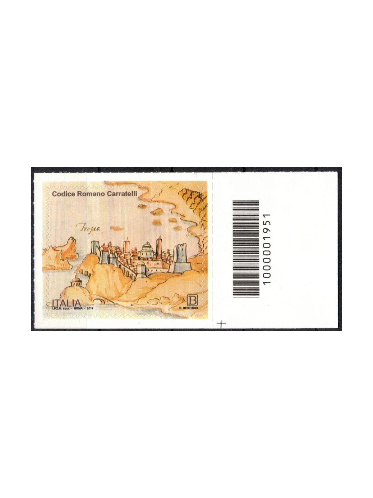 ITALIA 2019 Codice Romano Carratelli CB 1951 aid