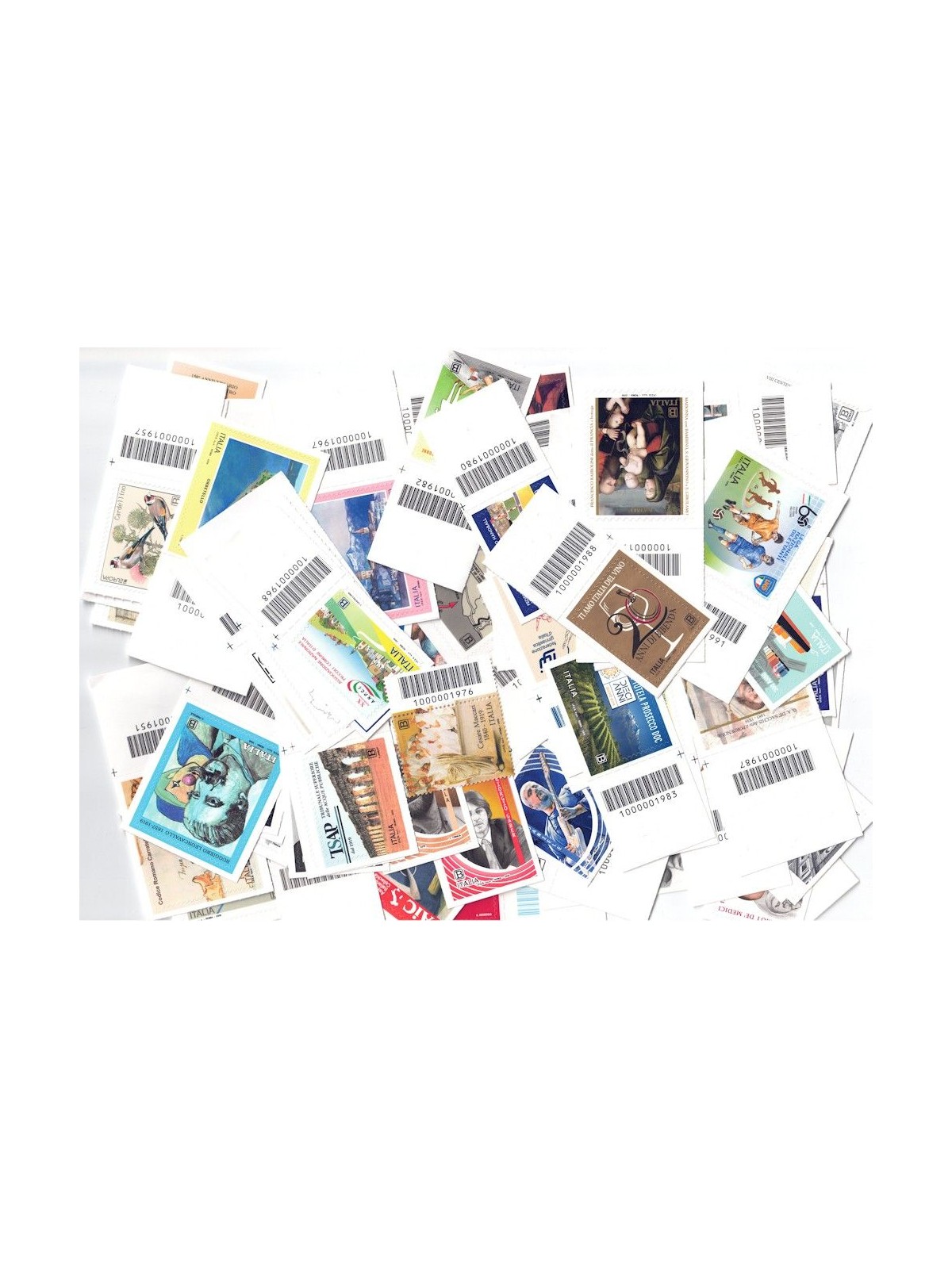 ITALIA 2019 Annata completa con codice a barre 72v MNH**