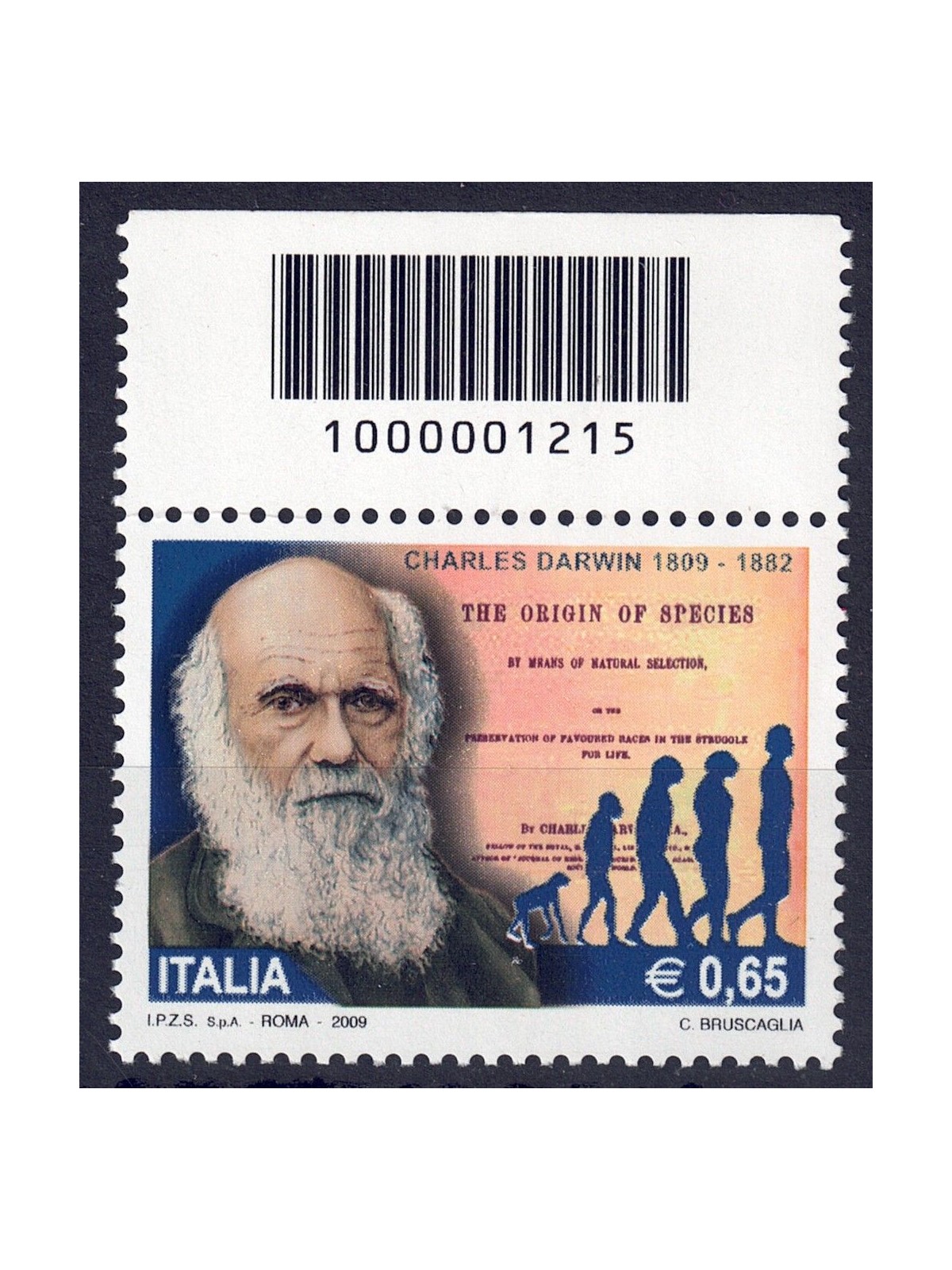 ITALY 2009 Charles Darwin CB 1215