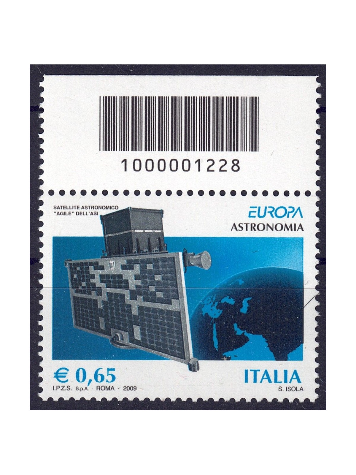 ITALY 2009 Europe (€0.65) CB 1228