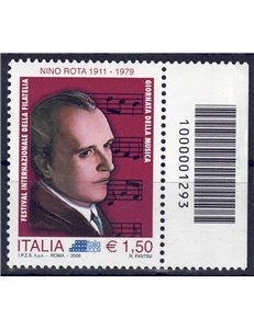 ITALY 2009 Music Day (Rota) CB 1293