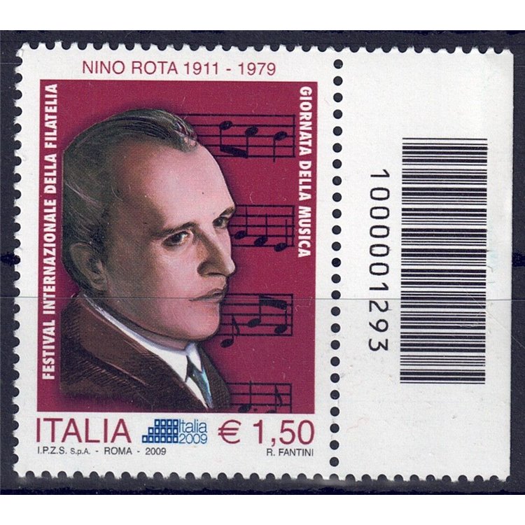 ITALY 2009 Music Day (Rota) CB 1293