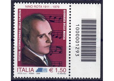 ITALY 2009 Music Day (Rota) CB 1293