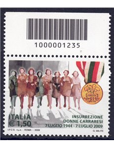ITALIA 2009 Insurrezione donne carraresi CB 1235