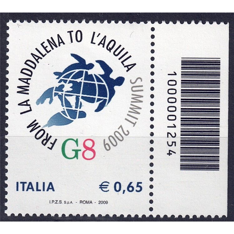 ITALIA 2009 Vertice del G8 CB 1254