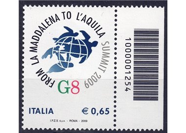 ITALIA 2009 Vertice del G8 CB 1254