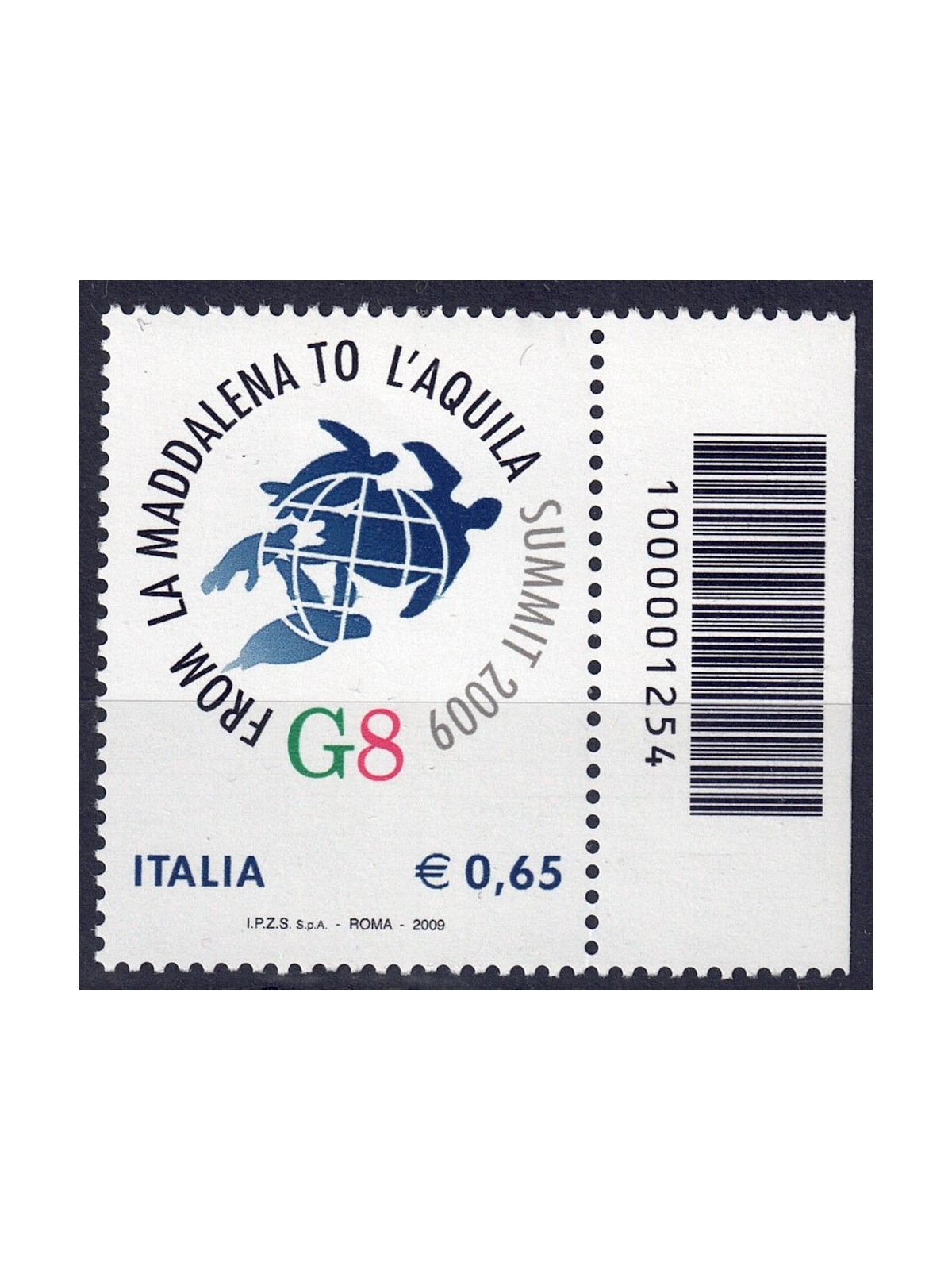 ITALIA 2009 Vertice del G8 CB 1254