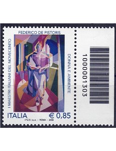 ITALIA 2009 Maestri del Novecento (De Pistoris) CB 1303